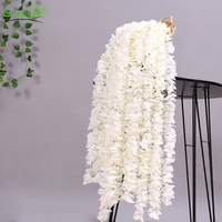 Artificial flower rattan, Artificial wisteria flower rattan