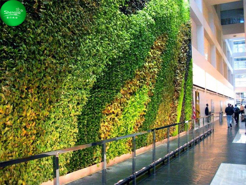 What are the uses of artificial plant walls