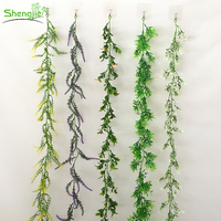 Artificial green plant soft rattan