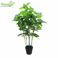 Artificial bonsai leaves plant for home decor