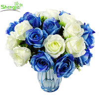 Artificial blue roses flower,Fake roses flower